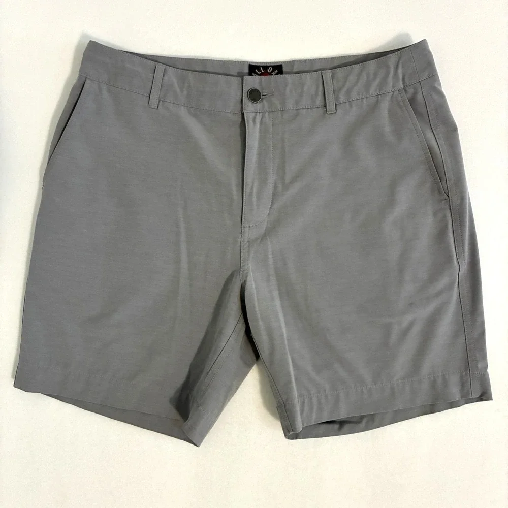 Faherty All Day Shorts Mens Size 34 Chino Hybrid Drawstring Stretch Preppy